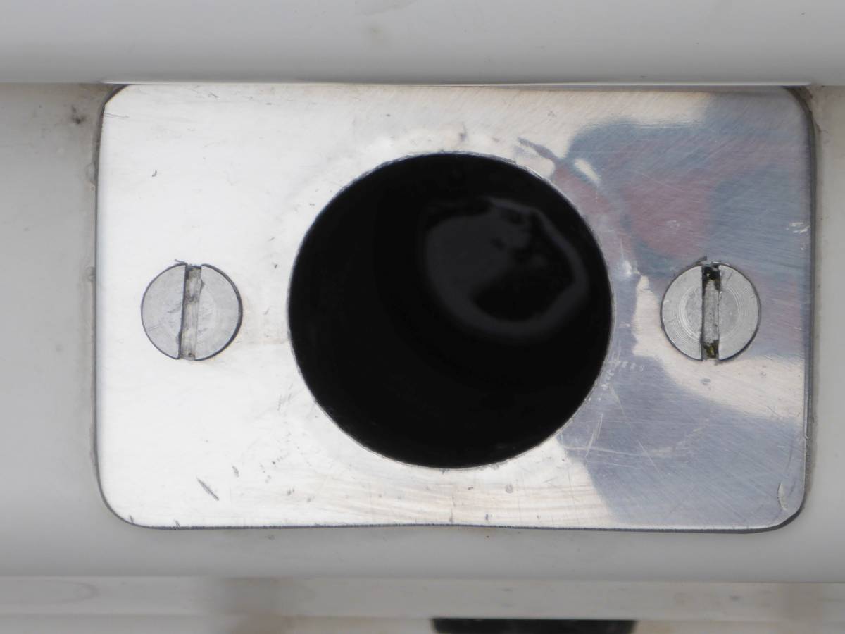 Deck socket gleaming shine after using super stainless - the best marine stainless steel cleaner for boats effortless and efficient leaving the stainless on board your boat spotless