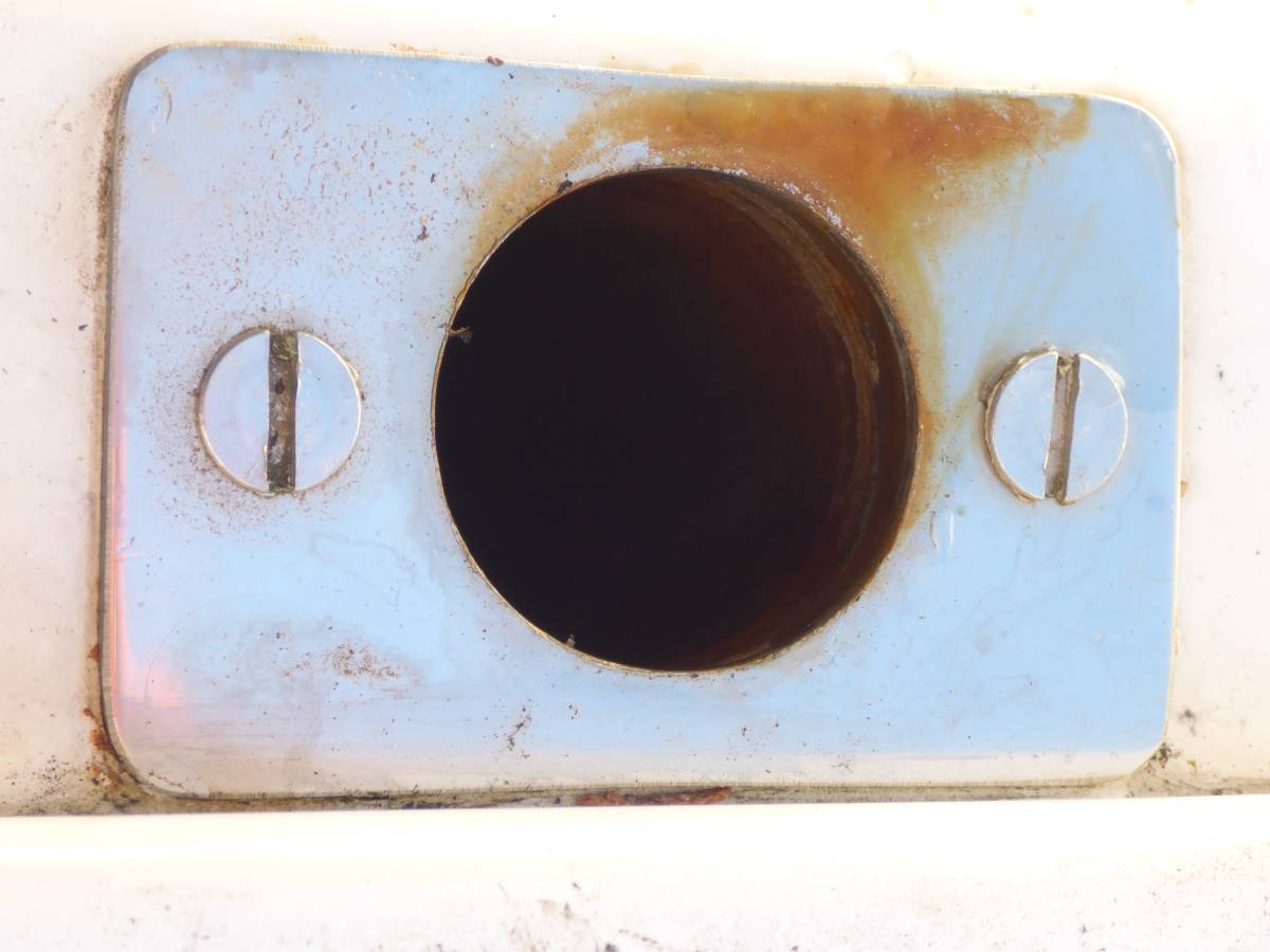 Deck socket rust staining before using super stainless - the best marine stainless steel cleaner for boats effortless and efficient leaving the stainless on board your boat spotless